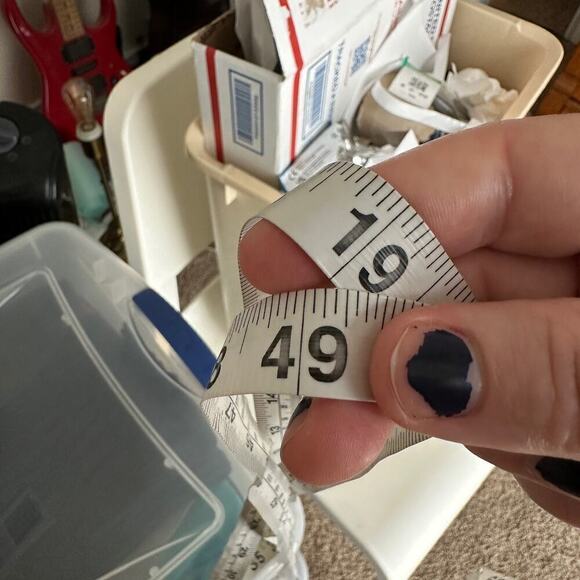 Anthropologie WHIT TWO Yellow Polka Dot Maxi Preppy Dress With Pockets Women L - Picture 12 of 13